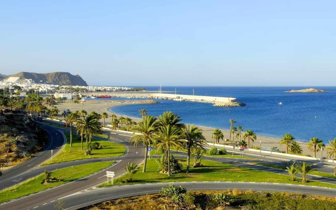 Las Marinicas Primera Linea De La Playa Carboneras Exterior foto